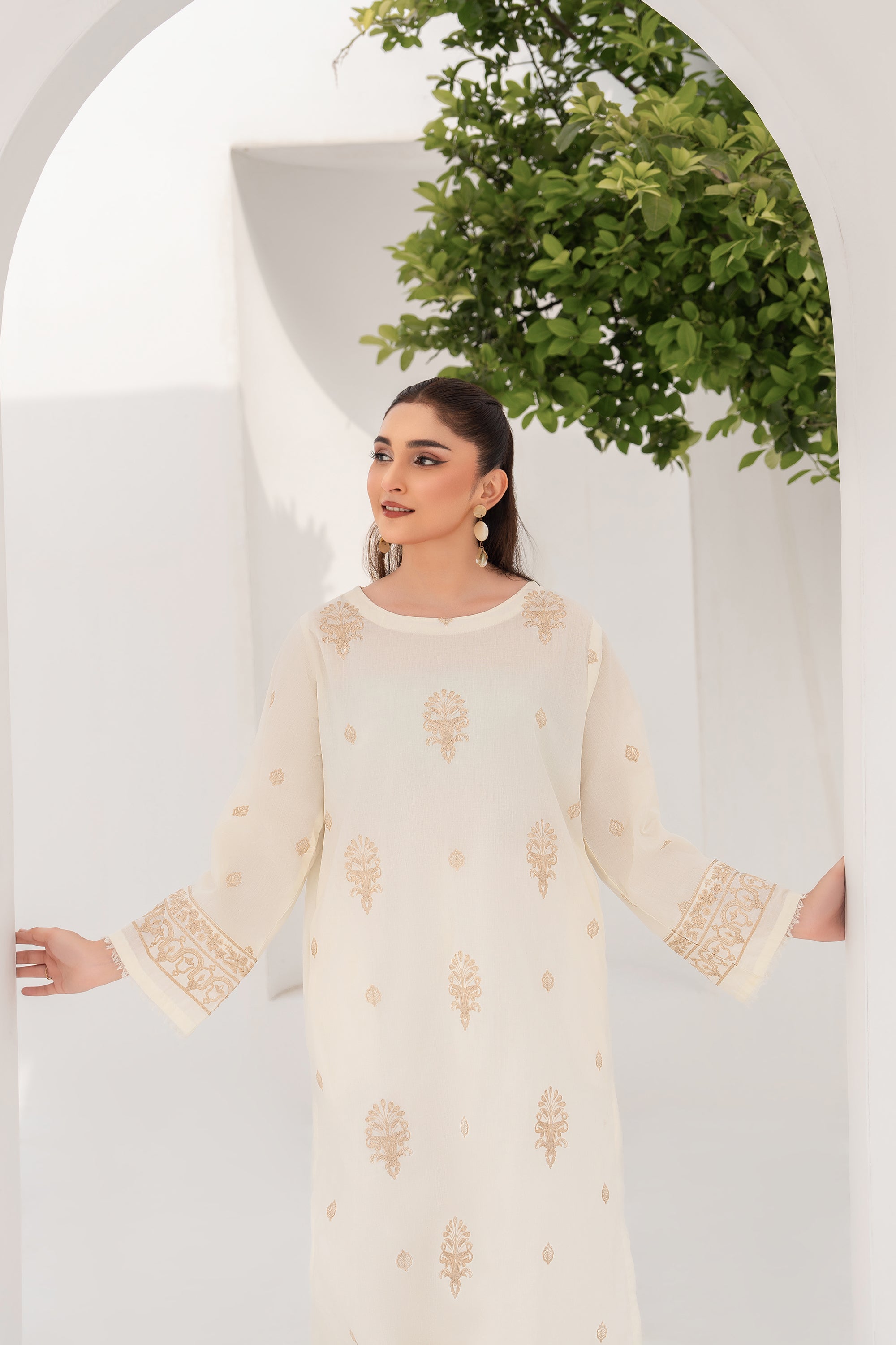 Daisy - 2 Piece Embroidered Lawn Suit